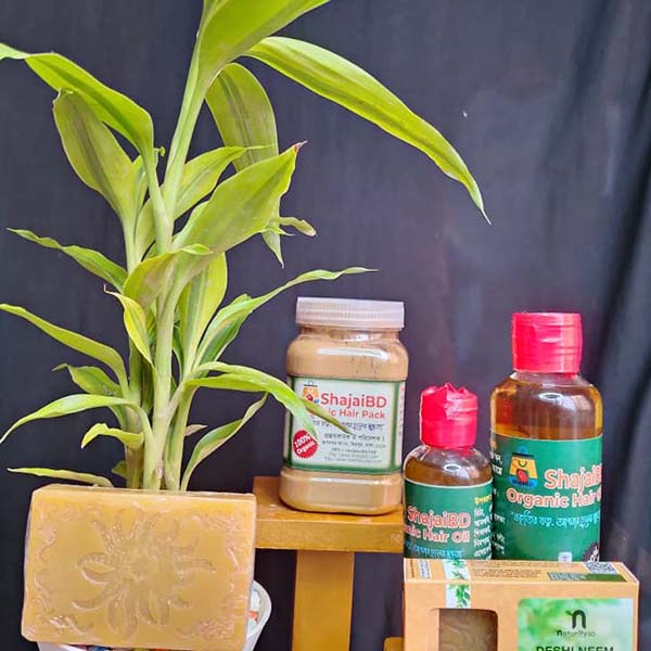 Organic Hair Combo (200ml oil with a free hair pack)