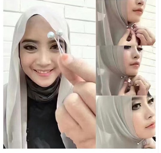 Y-clip for headscarf -12pcs