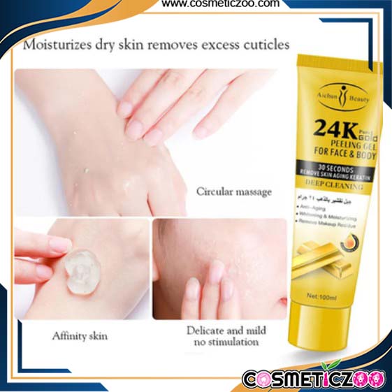 24K gold pelling gel